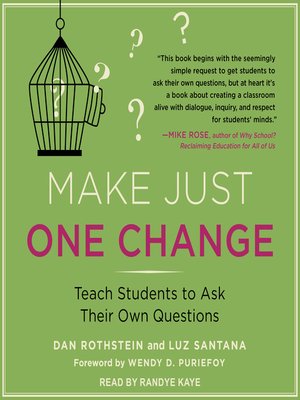 cover image of Make Just One Change